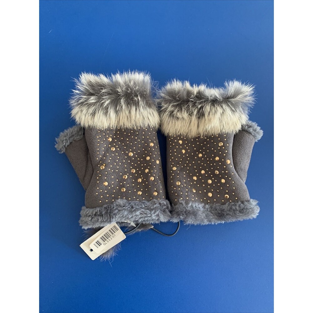 Warm Half Palm Gloves For Girls
